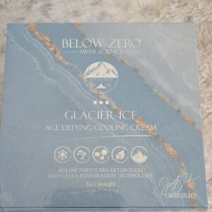 Below Zero Glacier Ice Age Defying Cooling Cream – Nwt-